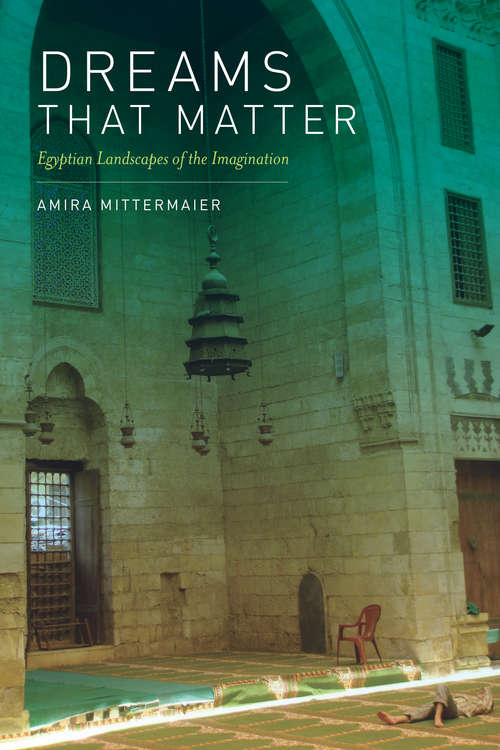 Book cover of Dreams That Matter: Egyptian Landscapes of the Imagination