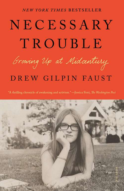 Book cover of Necessary Trouble: Growing Up at Midcentury