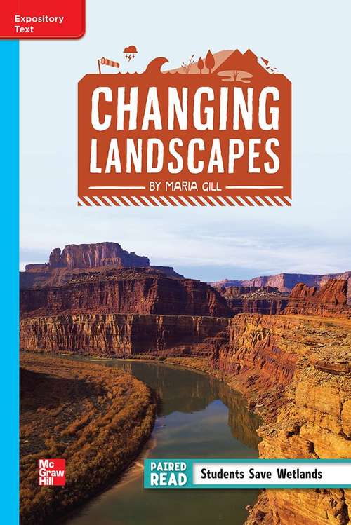 Book cover of Changing Landscapes [On Level, Grade 4]