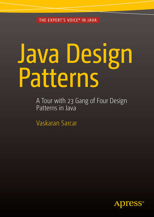 Book cover of Java Design Patterns