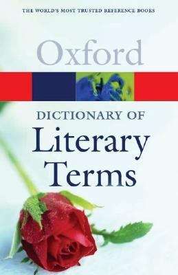 Book cover of The Concise Oxford Dictionary of Literary Terms