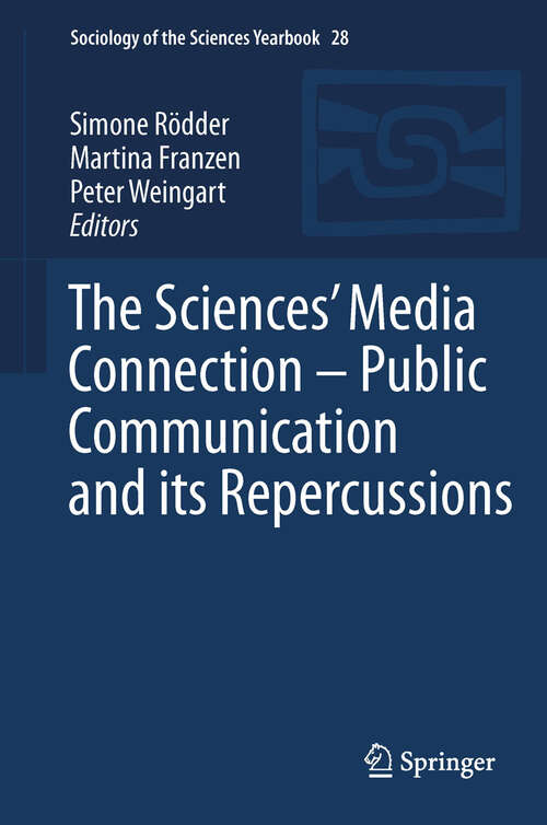 Book cover of The Sciences’ Media Connection –Public Communication and its Repercussions