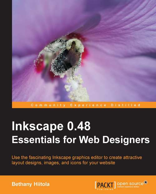 Book cover of Inkscape 0.48 Essentials for Web Designers