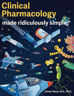 Book cover of Clinical Pharmacology Made Ridiculously Simple