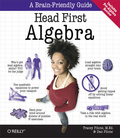 Book cover of Head First Algebra