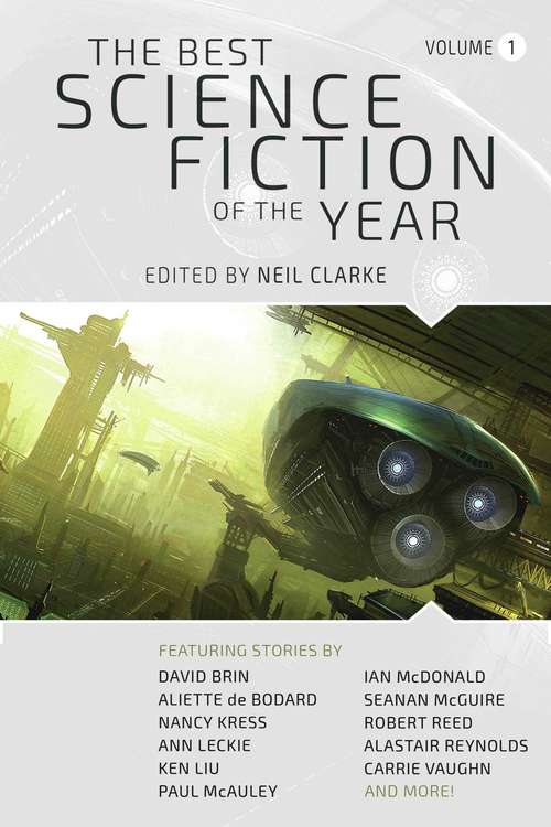 Book cover of The Best Science Fiction of the Year