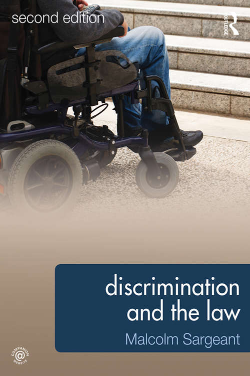 Book cover of Discrimination and the Law 2e (2) (Studies In Employment And Social Policy: Vol. 34)