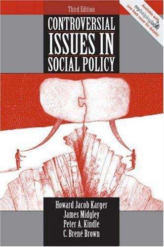 Controversial issues in Social Policy