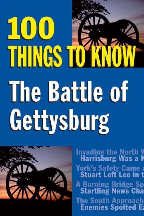 Book cover of Battle of Gettysburg