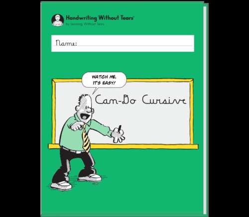 Book cover of Handwriting Without Tears: Can-Do Cursive