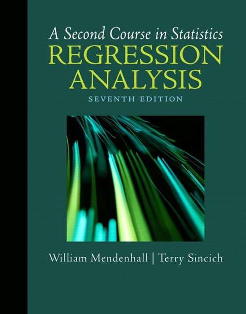 A Second Course In Statistics: Regression Analysis