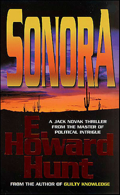 Book cover of Sonora (A Jack Novak Thriller)