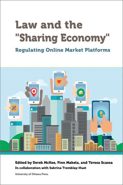 Book cover of Law and the "Sharing Economy": Regulating Online Market Platforms (Law, Technology, and Media)