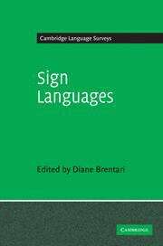 Book cover of Sign Languages