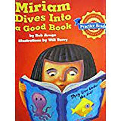 Book cover of Miriam Dives Into a Good Book [Grade 3]