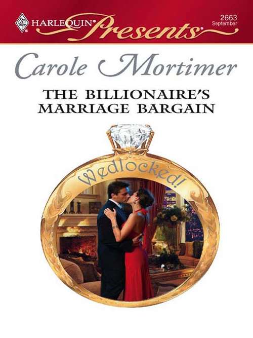 Book cover of The Billionaire's Marriage Bargain