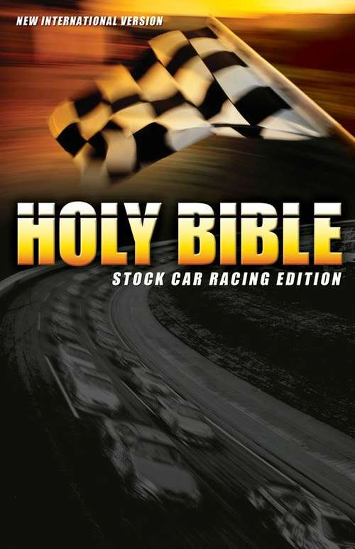 Book cover of Holy Bible: Stock Car Racing