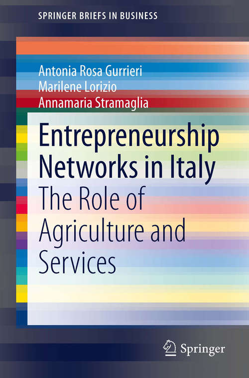 Book cover of Entrepreneurship Networks in Italy