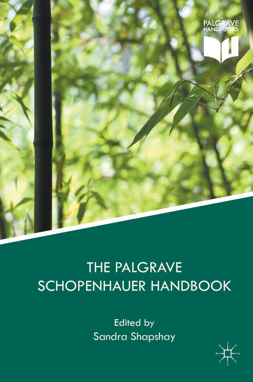 Book cover of The Palgrave Schopenhauer Handbook
