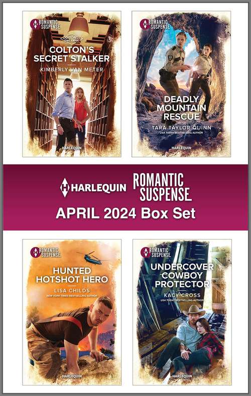 Book cover of Harlequin Romantic Suspense April 2024 - Box Set (Original)