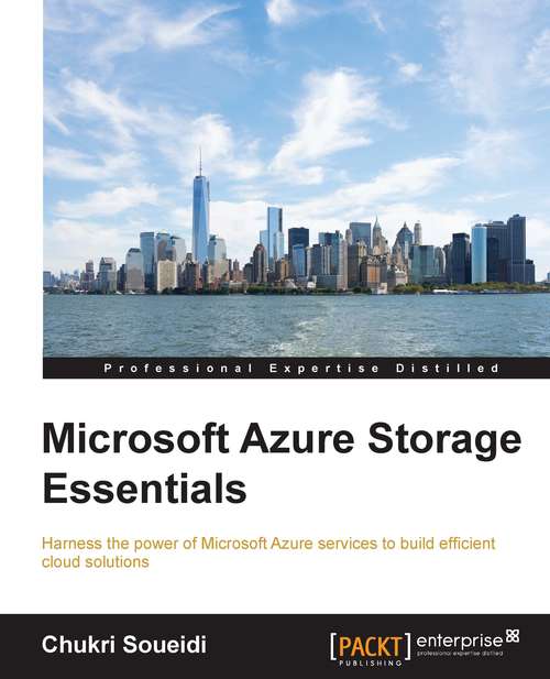 Book cover of Microsoft Azure Storage Essentials