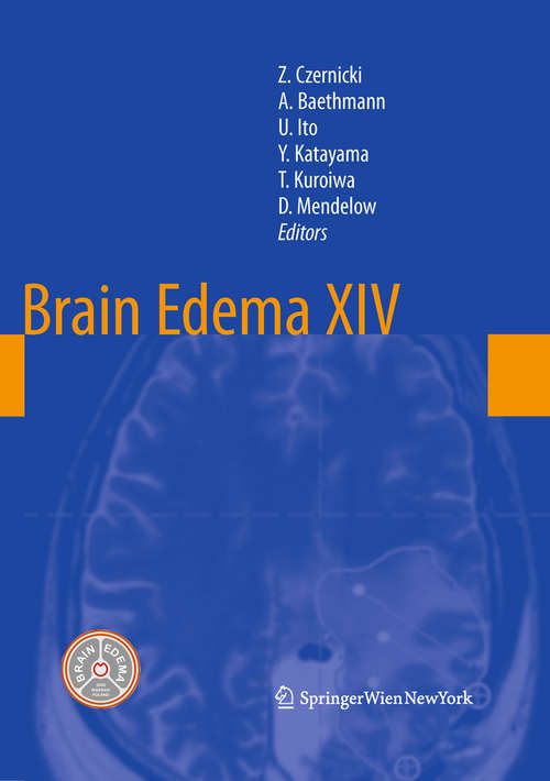 Book cover of Brain Edema XIV