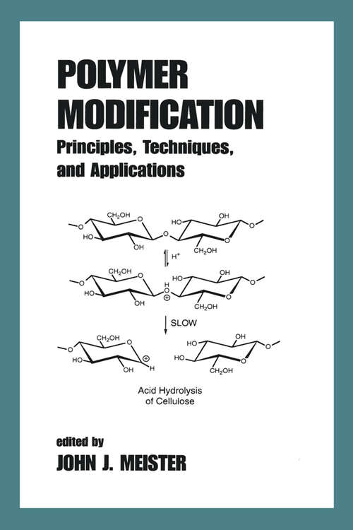 Book cover of Polymer Modification: Principles, Techniques, and Applications (1) (Plastics Engineering)