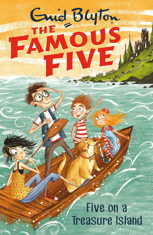 Book cover of Famous Five: 1: Five On A Treasure Island