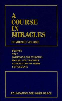 Book cover of A Course In Miracles: Combined Volume