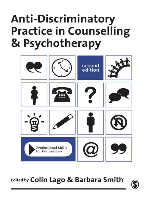 Book cover of Anti-Discriminatory Practice in Counselling & Psychotherapy