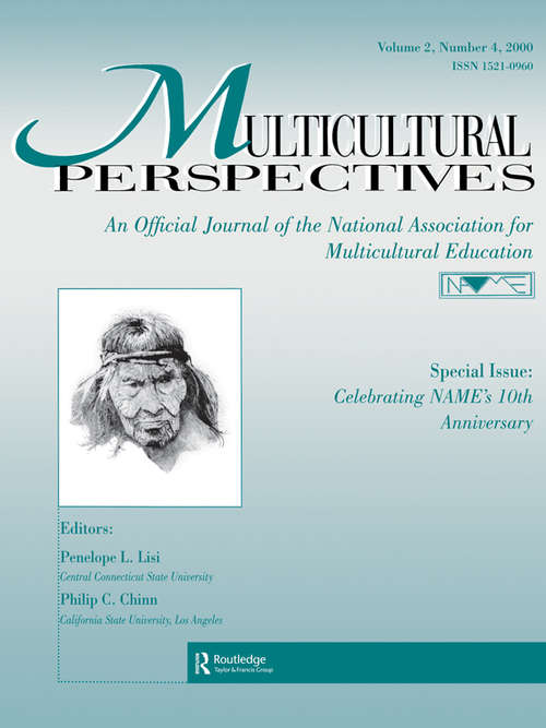 Special Issue: A Special Issue of multicultural Perspectives