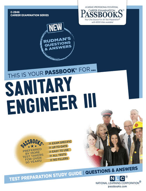 Book cover of Sanitary Engineer III: Passbooks Study Guide (Career Examination Series)