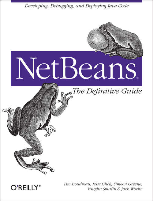 Book cover of NetBeans: The Definitive Guide