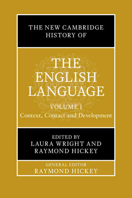 Book cover of The New Cambridge History of the English Language: Context, Contact and Development (The New Cambridge History of the English Language)