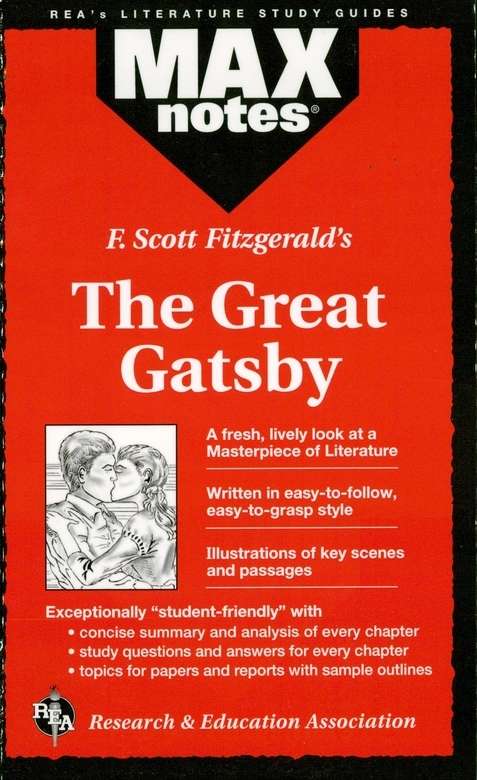 Book cover of Great Gatsby, The (Maxnotes Literature Guides)