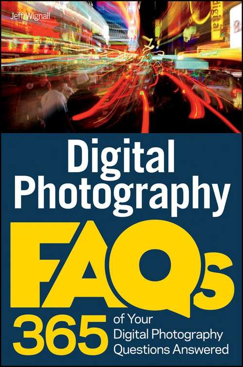 Book cover of Digital Photography FAQs