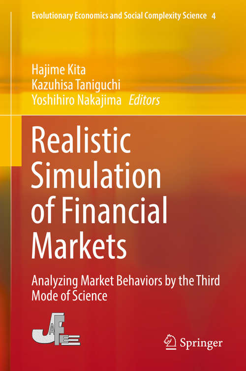 Book cover of Realistic Simulation of Financial Markets