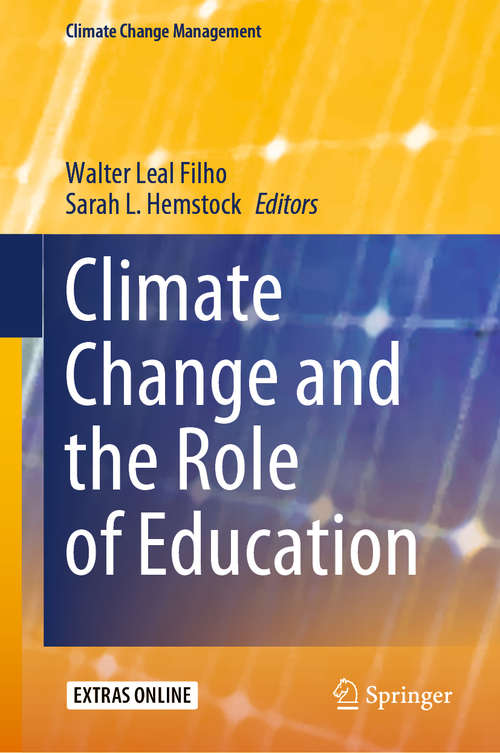 Climate Change and the Role of Education (Climate Change Management)