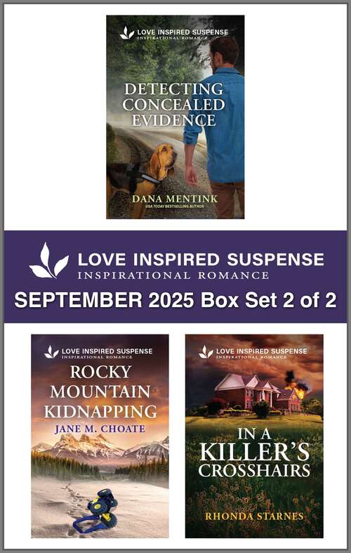 Book cover of Love Inspired Suspense September 2025 - Box Set 2 of 2 (Original)