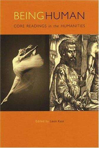 Book cover of Being Human: Core Readings in the Humanities
