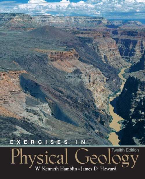 Book cover of Exercises in Physical Geology (12th Edition)