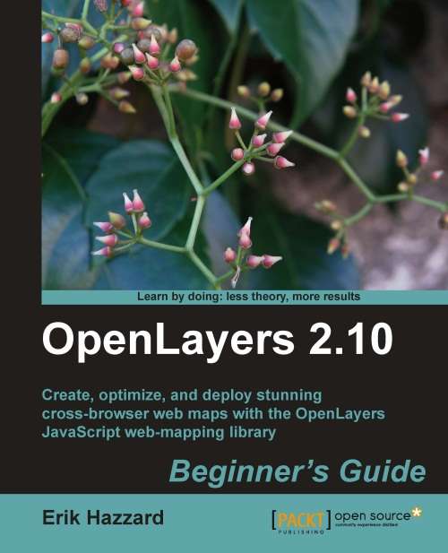 Book cover of OpenLayers 2.10 Beginner's Guide