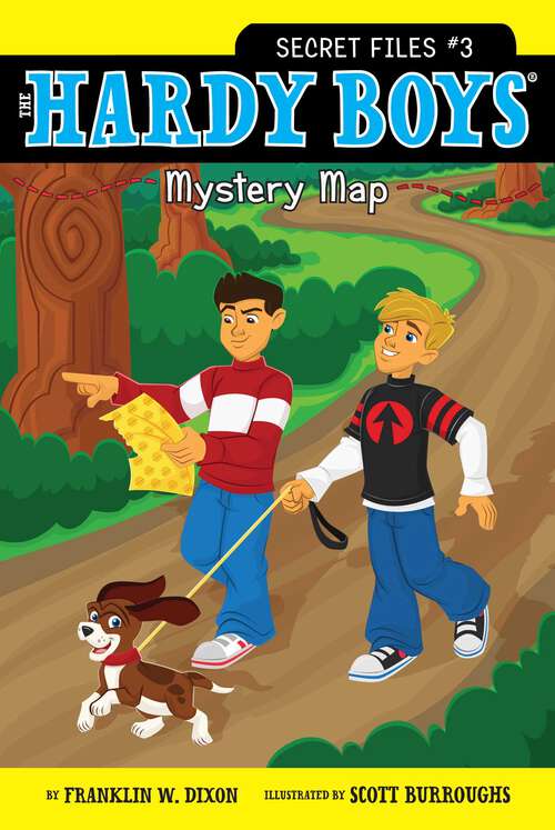 Book cover of Mystery Map (Hardy Boys: The Secret Files)