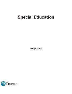 Book cover of Special Education: Contemporary Perspectives For School Professionals