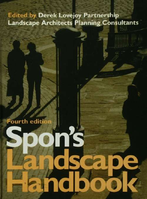Book cover of Spon's Landscape Handbook (4)