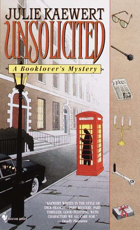 Book cover of Unsolicited: A Booklover's Mystery
