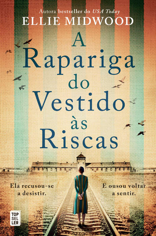 Book cover of A Rapariga do Vestido às Riscas