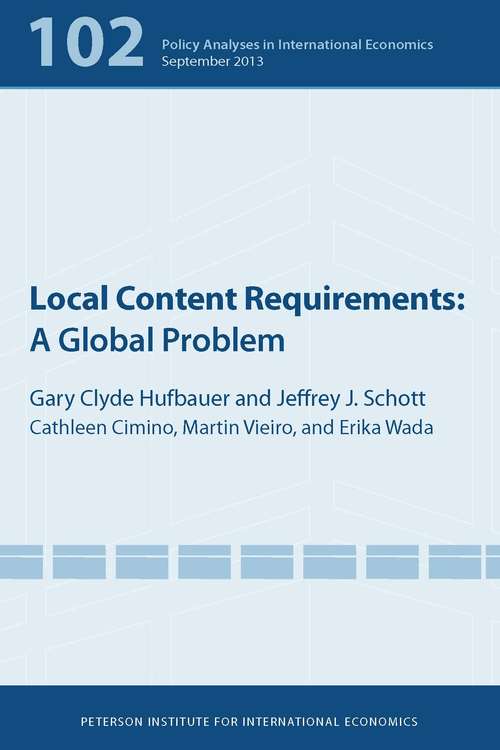 PA 102 - Local Content Requirement: A Global Problem