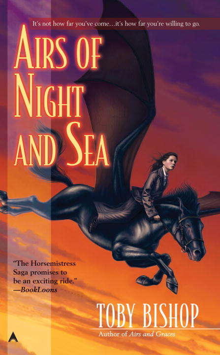 Book cover of Airs of Night and Sea (Horsemistress Saga #3)