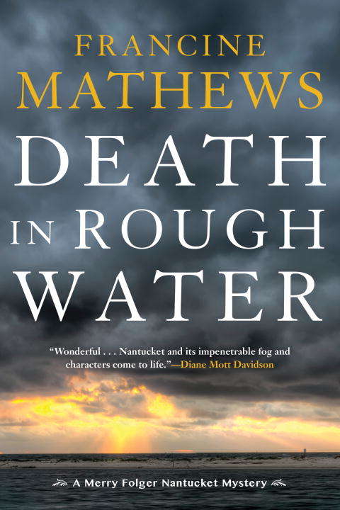 Book cover of Death in Rough Water
